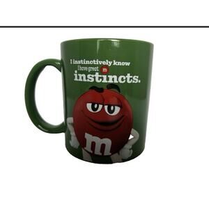 M&M’s Brand Green Coffee Mug I instinctively know I have great instincts